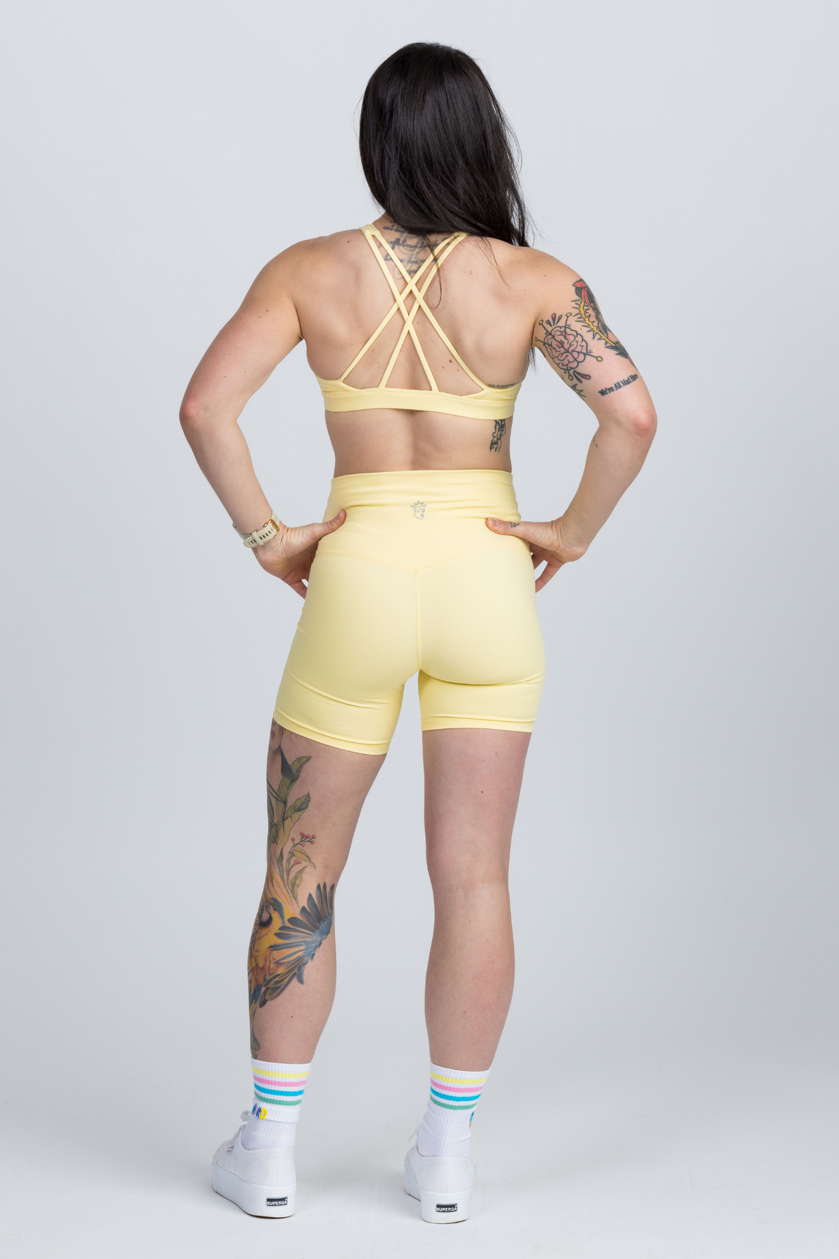 Claire Shorts V3 No Pockets - Butter Yellow