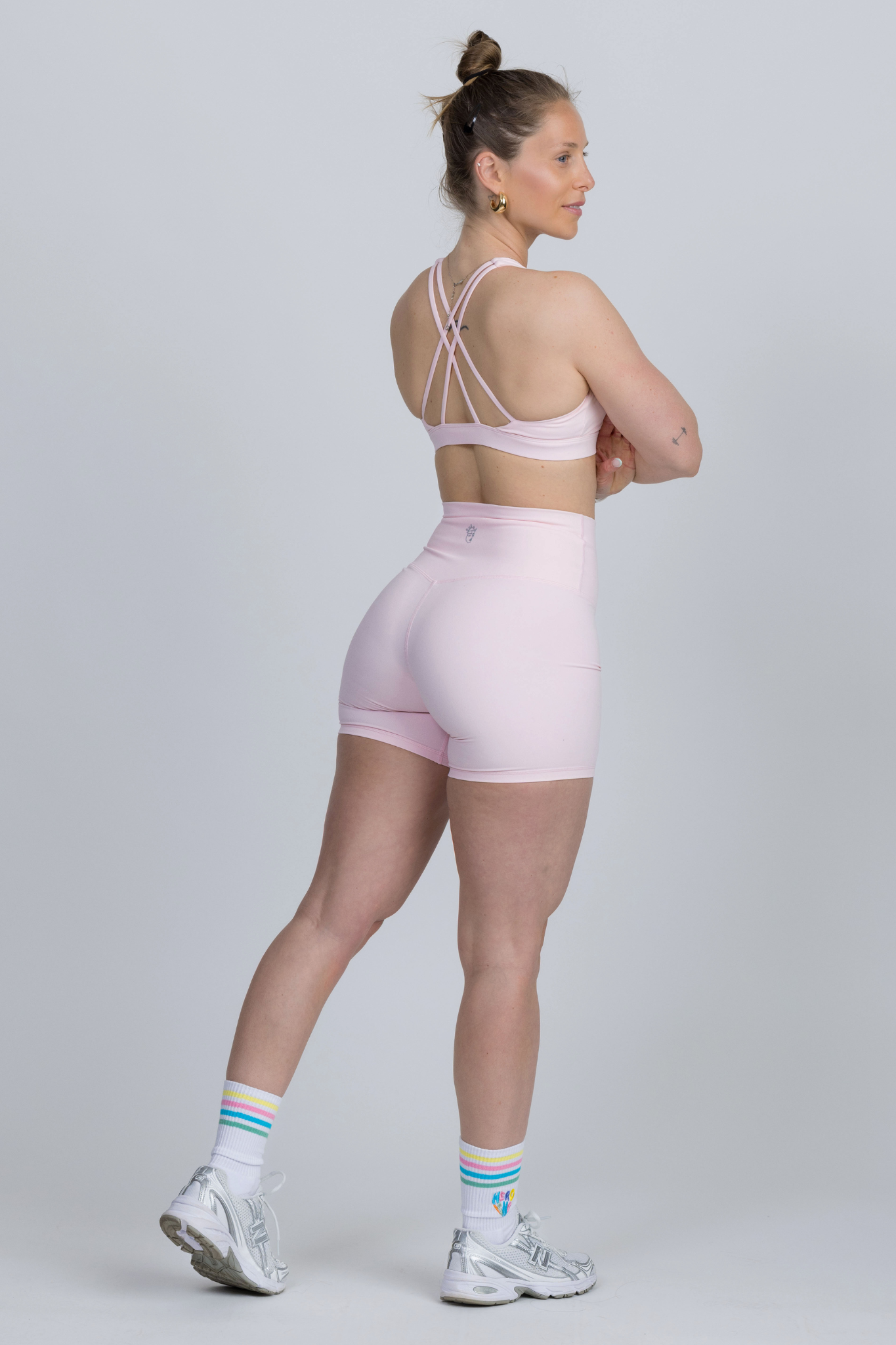 Claire Shorts V3 No Pockets - Strawberry