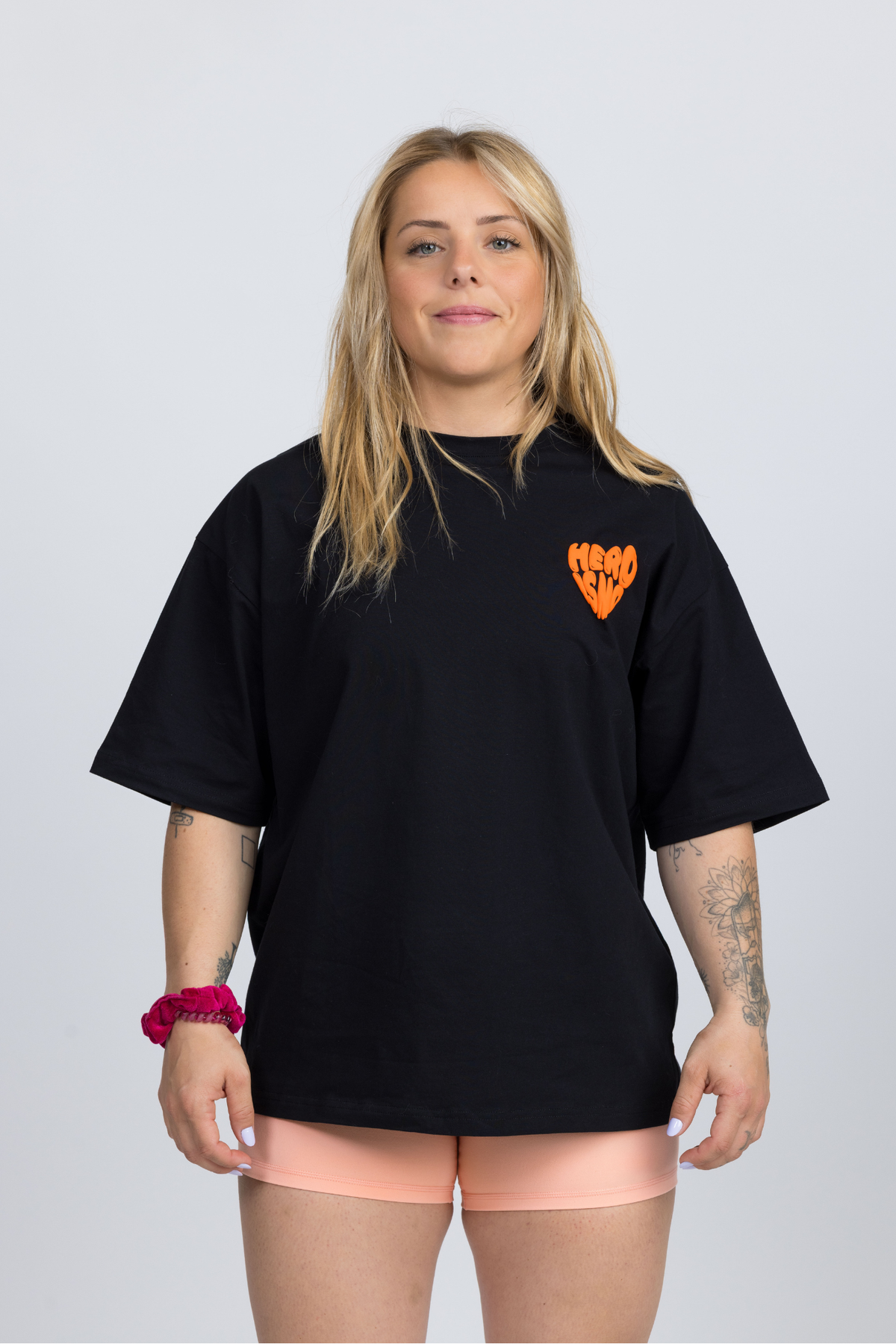 Cruise Oversized T-Shirt - Black Flame