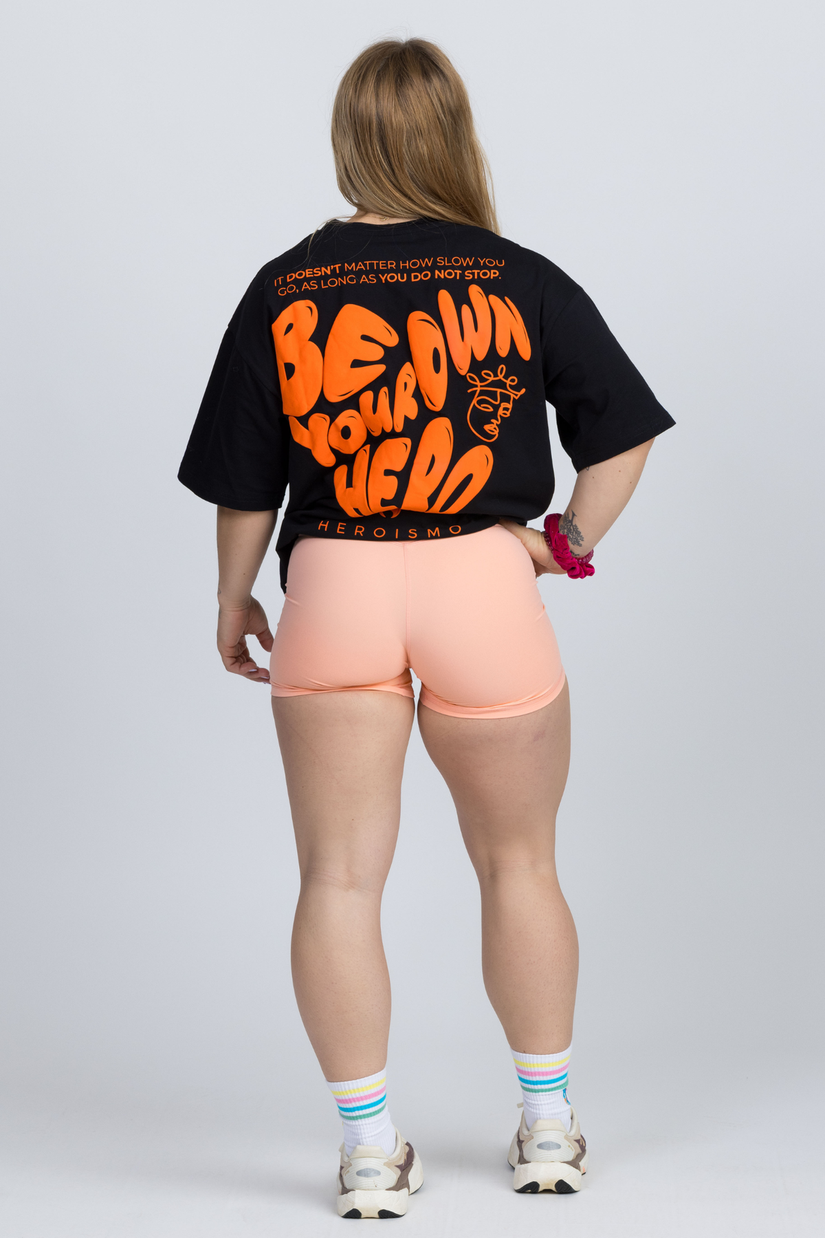 Cruise Oversized T-Shirt - Black Flame