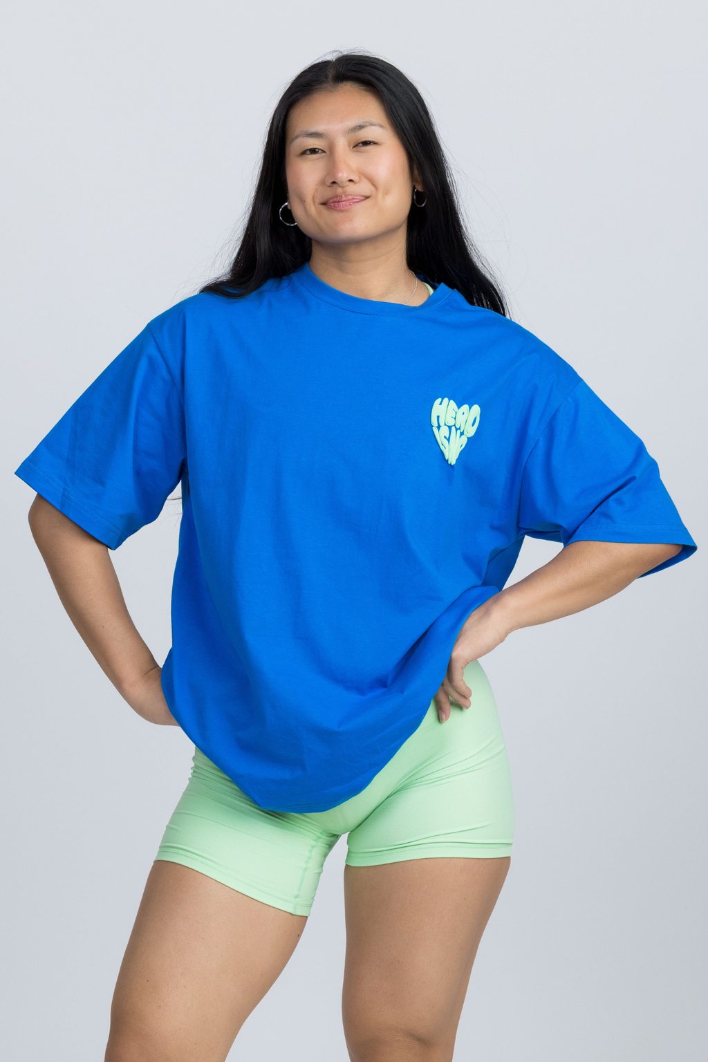 (Pre-Order) Cruise Oversized T-Shirt - Mint Blue