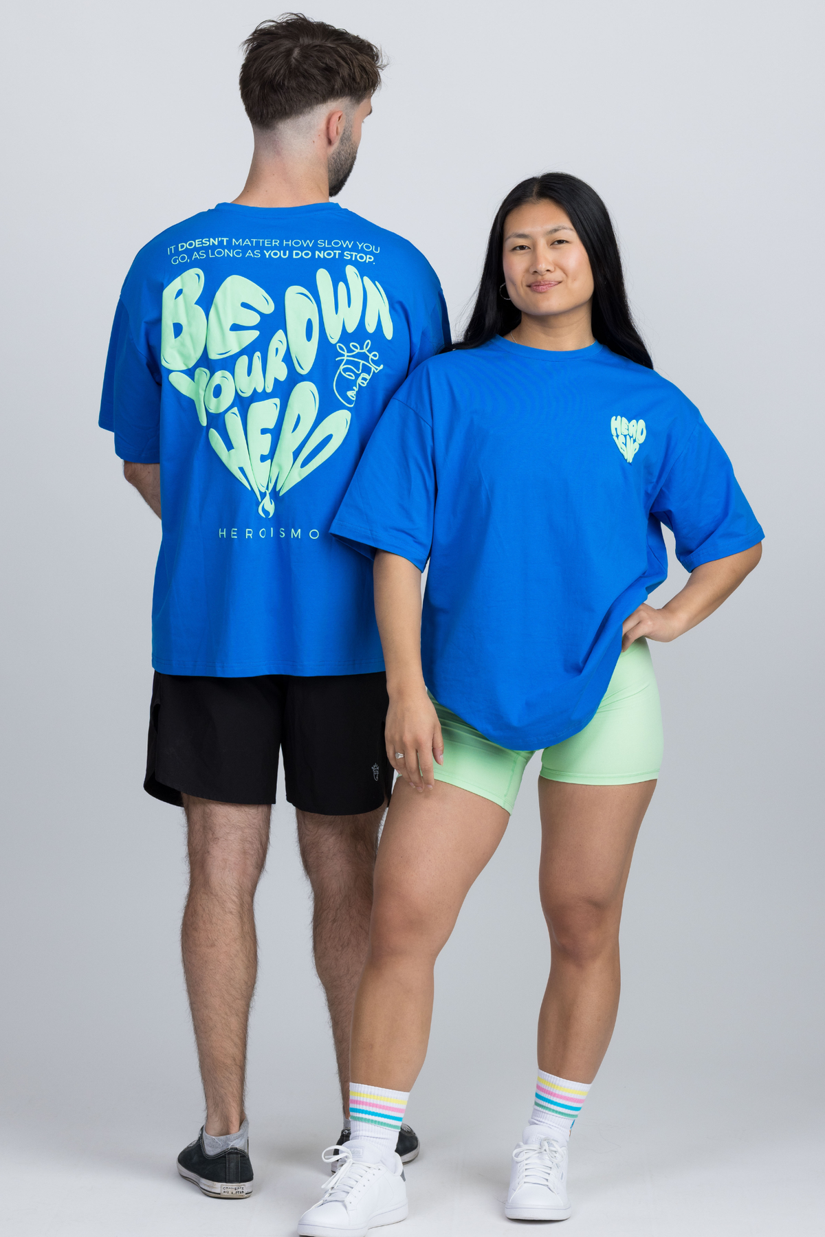(Pre-Order) Cruise Oversized T-Shirt - Mint Blue