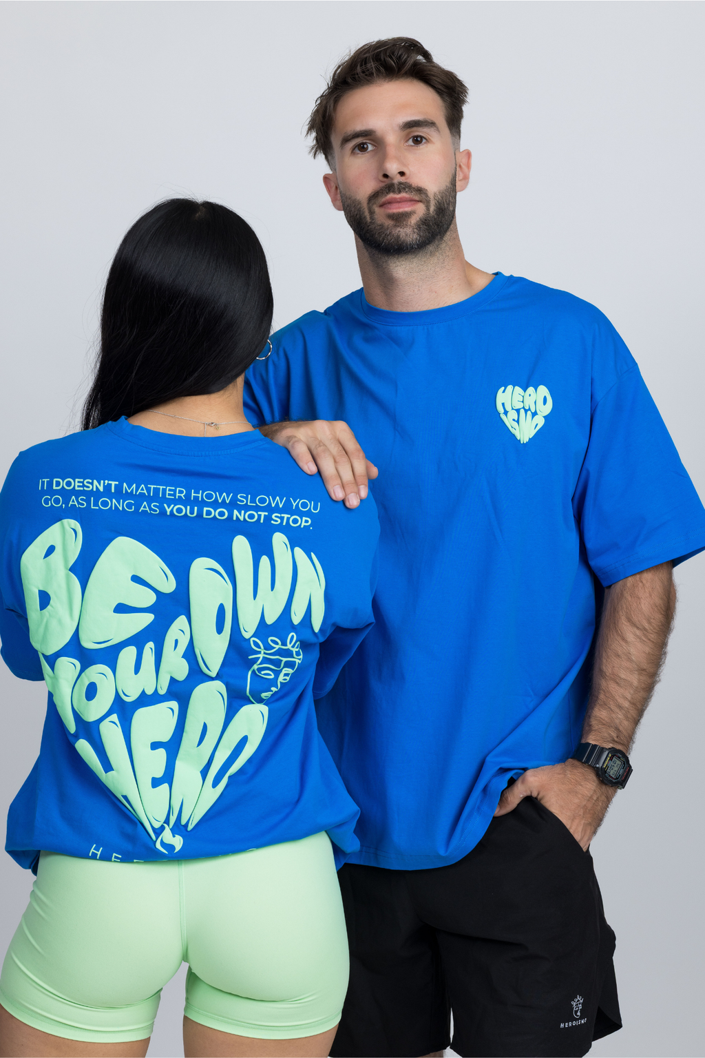 (Pre-Order) Cruise Oversized T-Shirt - Mint Blue