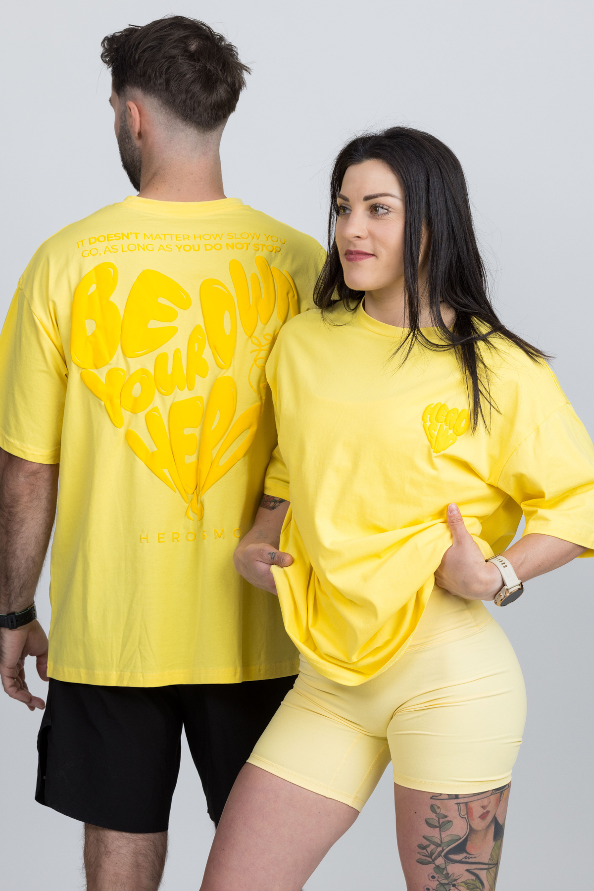 Cruise Oversized T-Shirt - Lemon Yellow