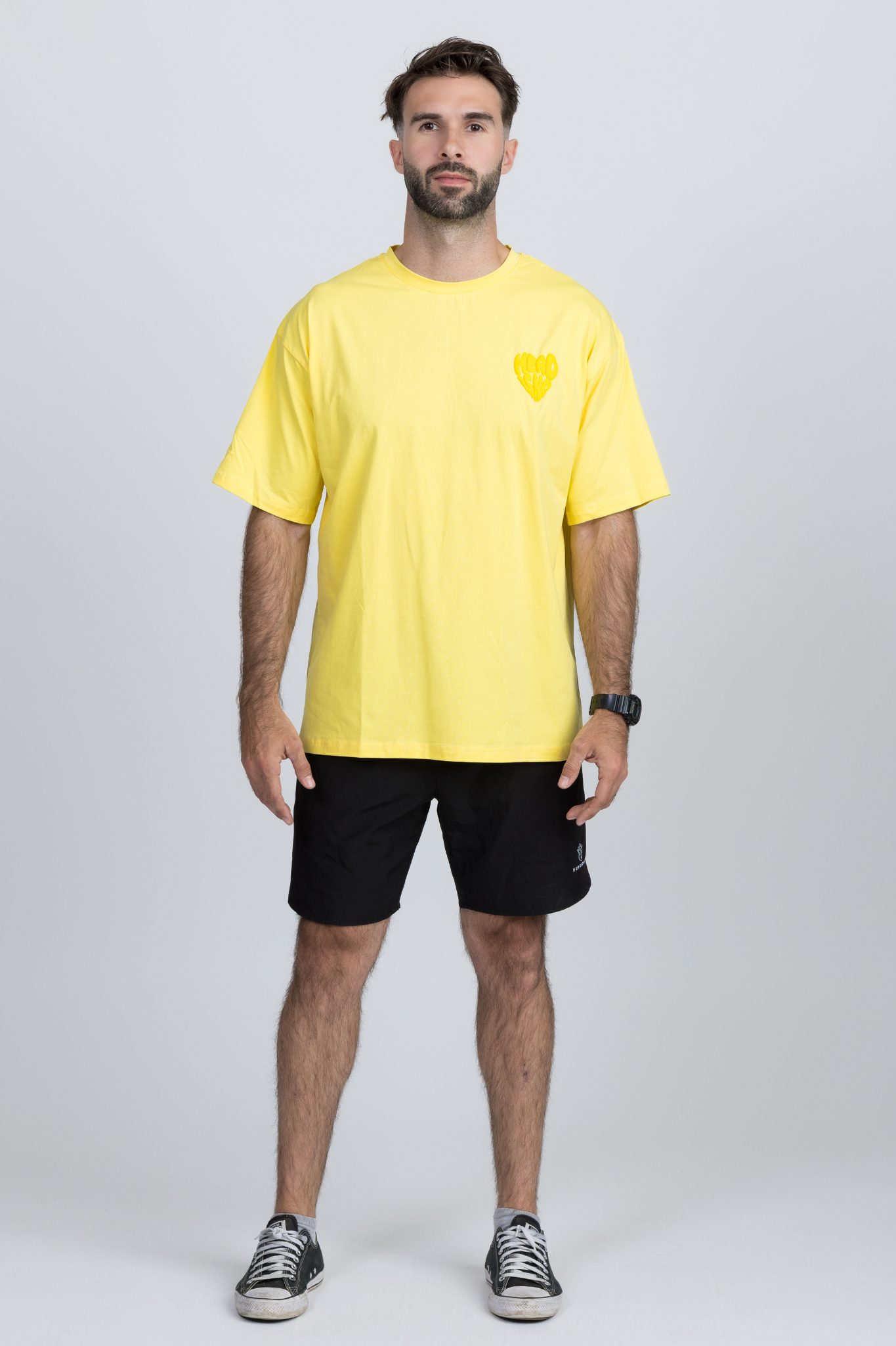 Cruise Oversized T-Shirt - Lemon Yellow
