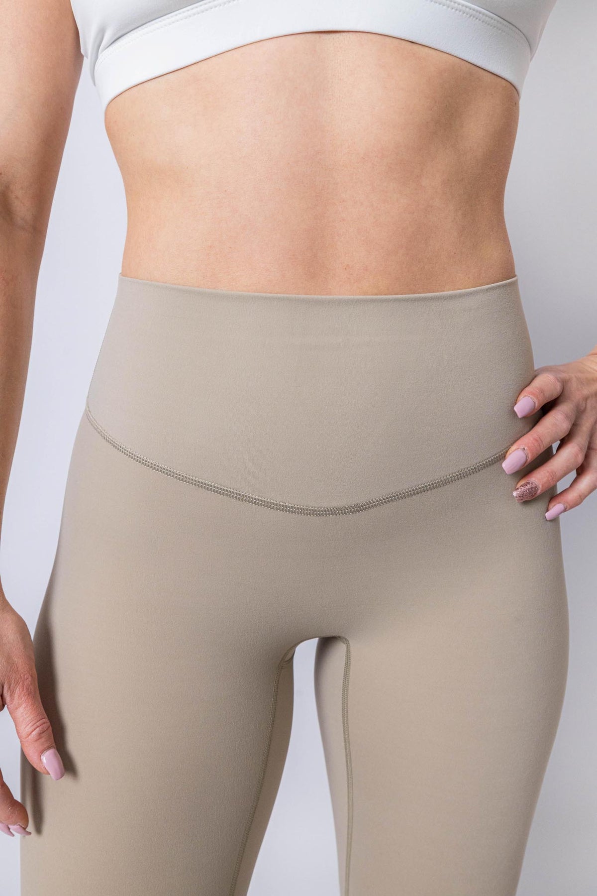 Dalene Leggings Regular - Oat Milk