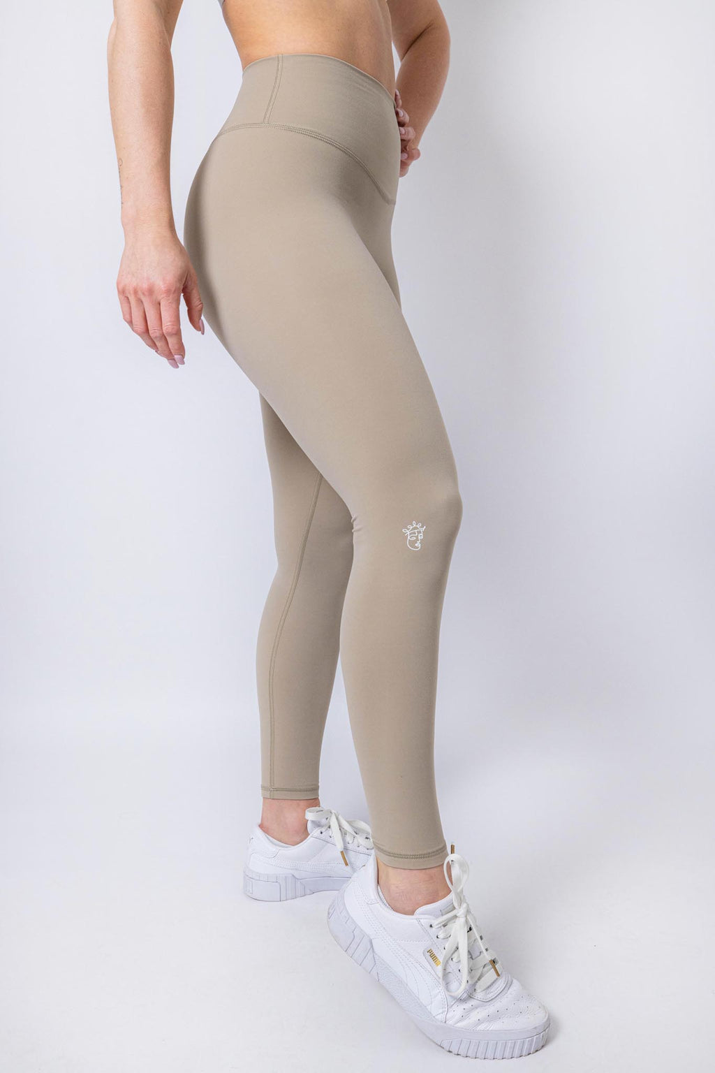 Dalene Leggings Regular - Oat Milk
