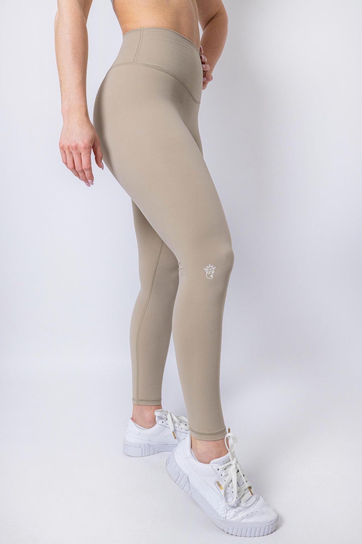 Dalene Leggings Regular - Oat Milk