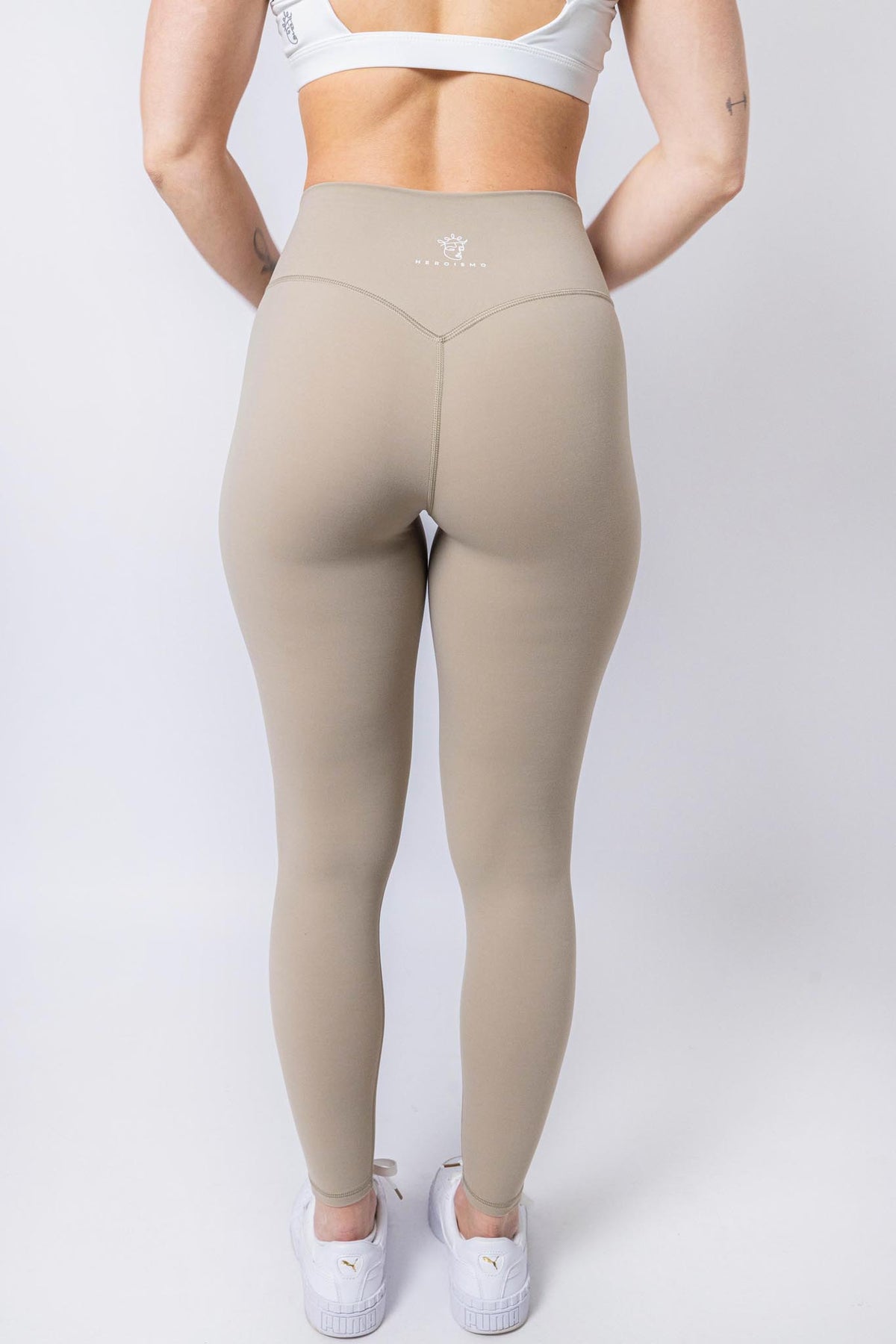 Dalene Leggings Regular - Oat Milk