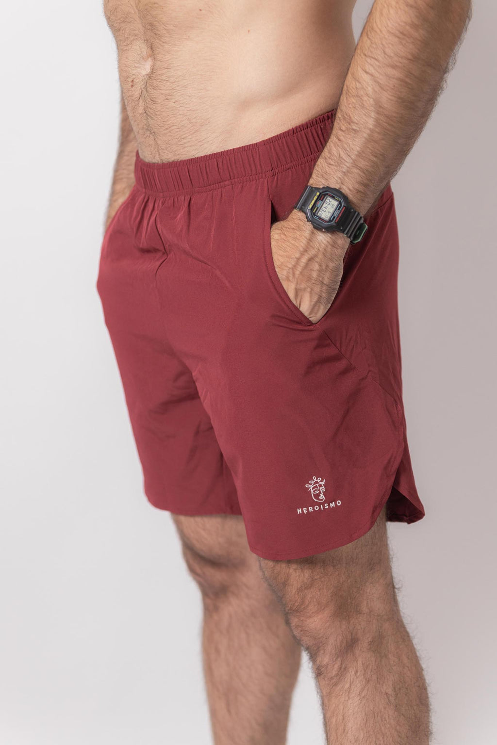 Jordan Shorts - Mighty Maroon