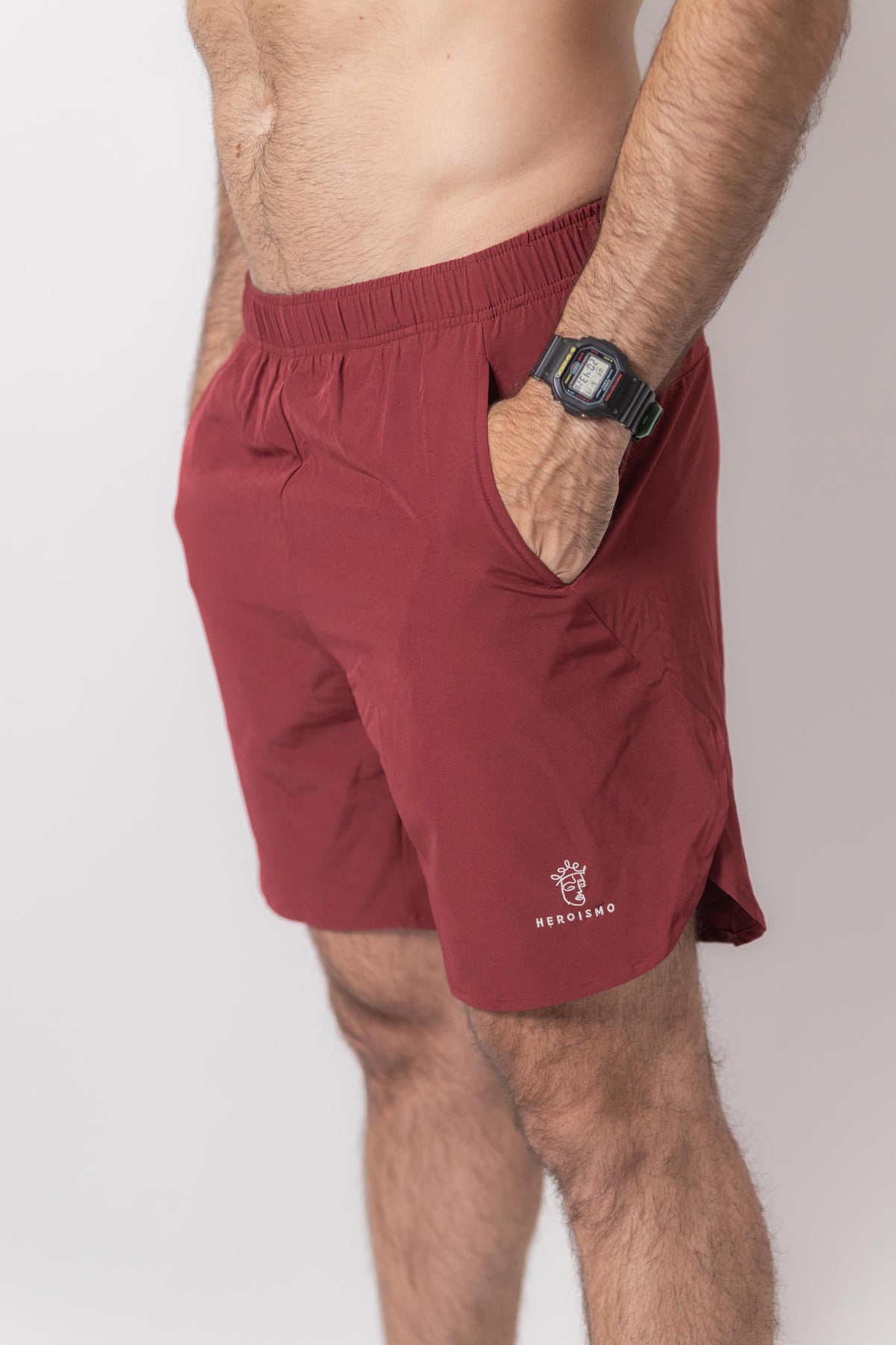 Jordan Shorts - Mighty Maroon