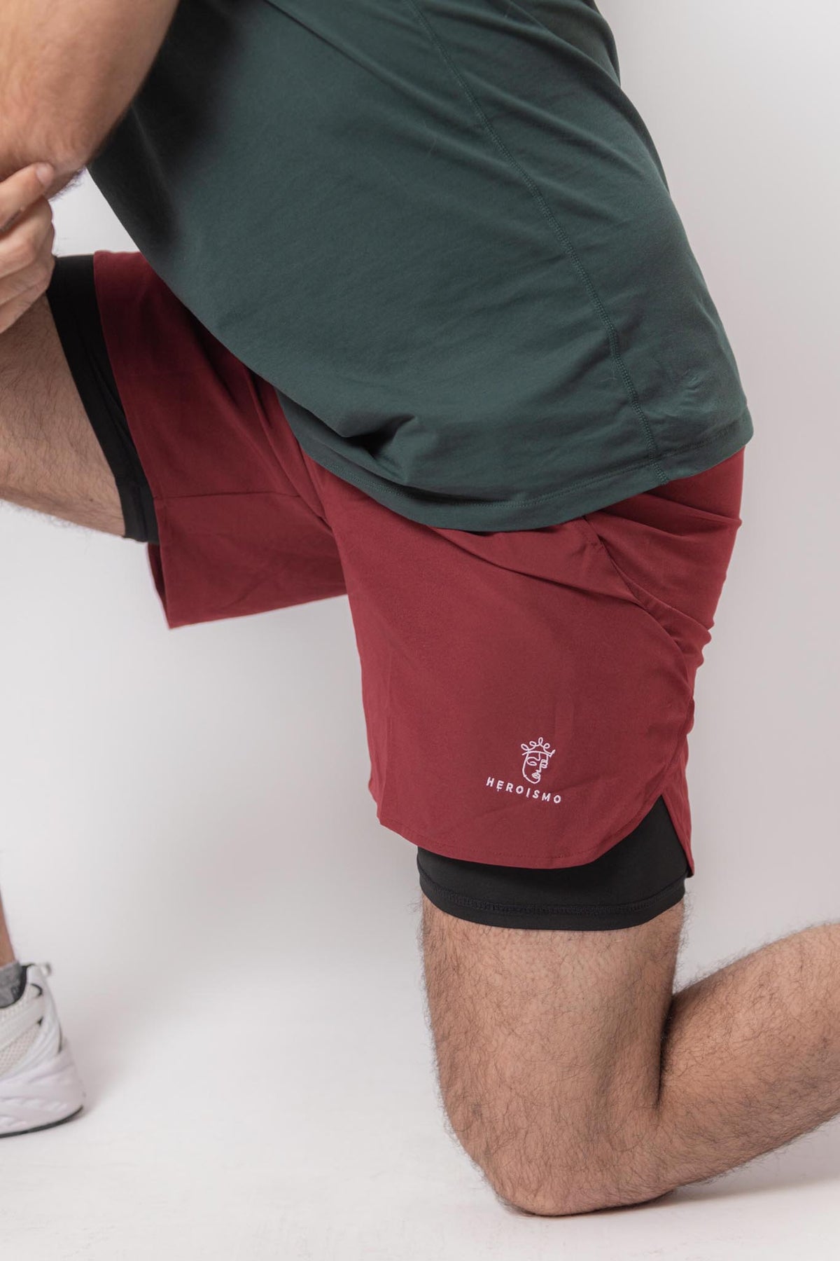 Jordan Shorts - Mighty Maroon