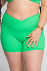 [Final Sale] Aurore shorts - Holly Green