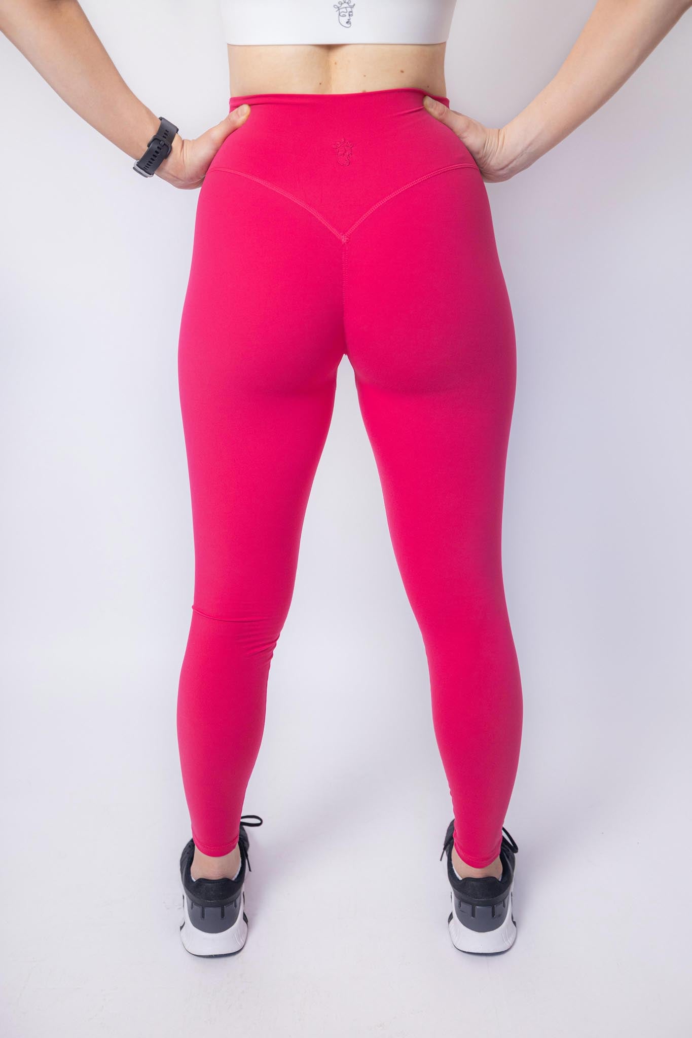 Florine Leggings - Pink Paradise  (Hidden Scunch)