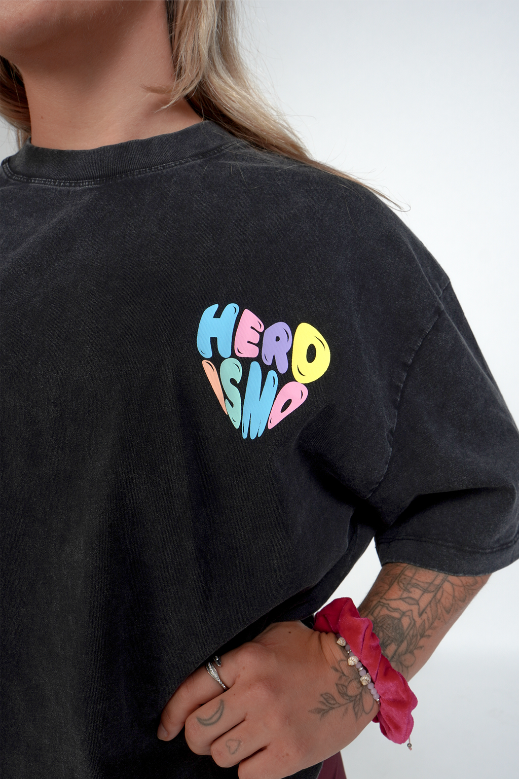 J-P Oversized T-shirt - Black is the new black