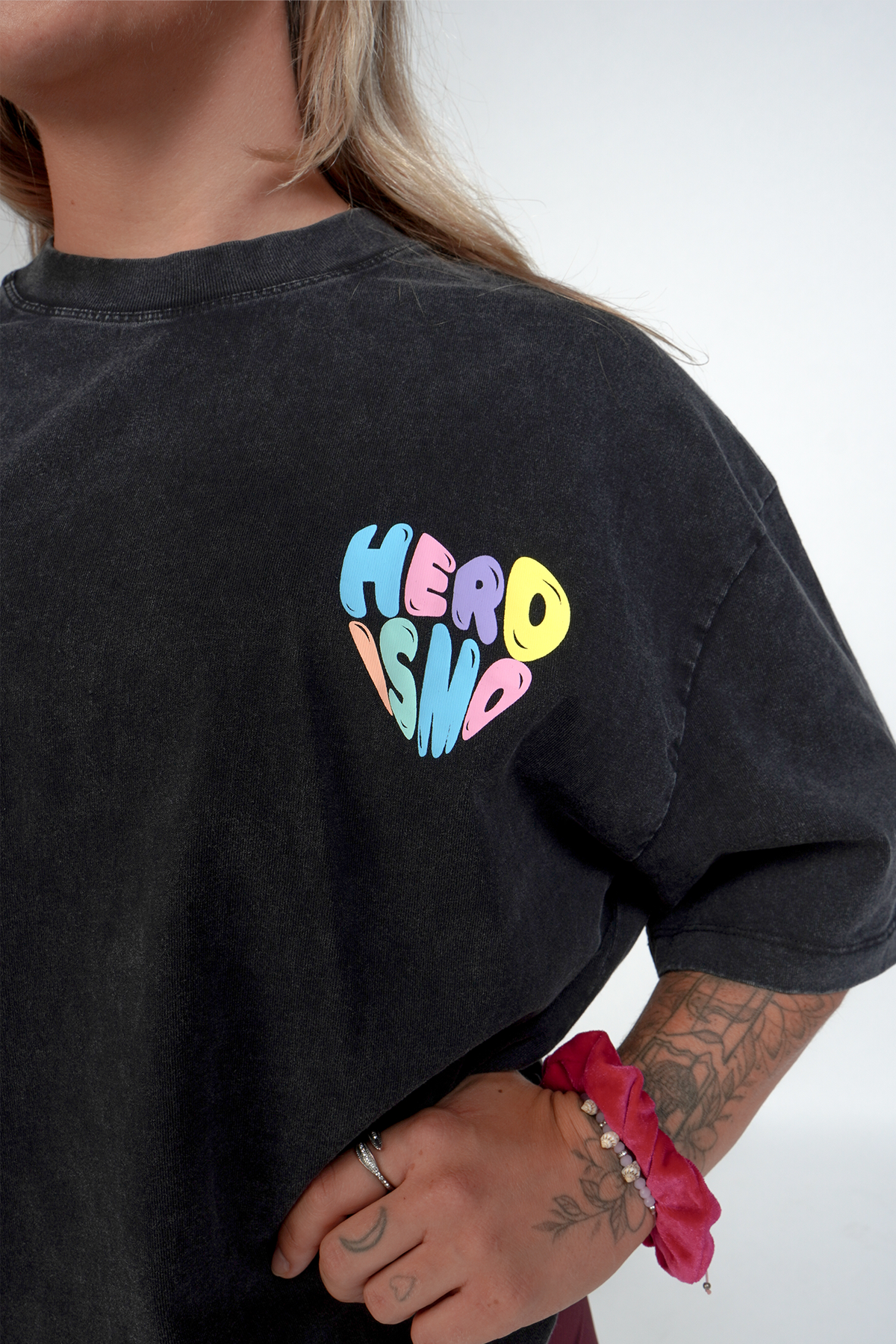 J-P Oversized T-shirt - Black is the new black