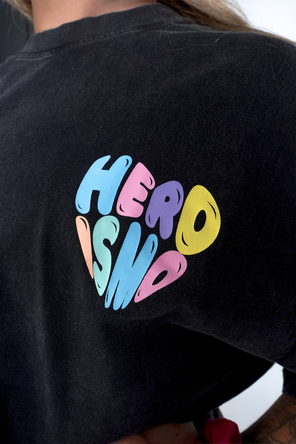 J-P Oversized T-shirt - Black is the new black