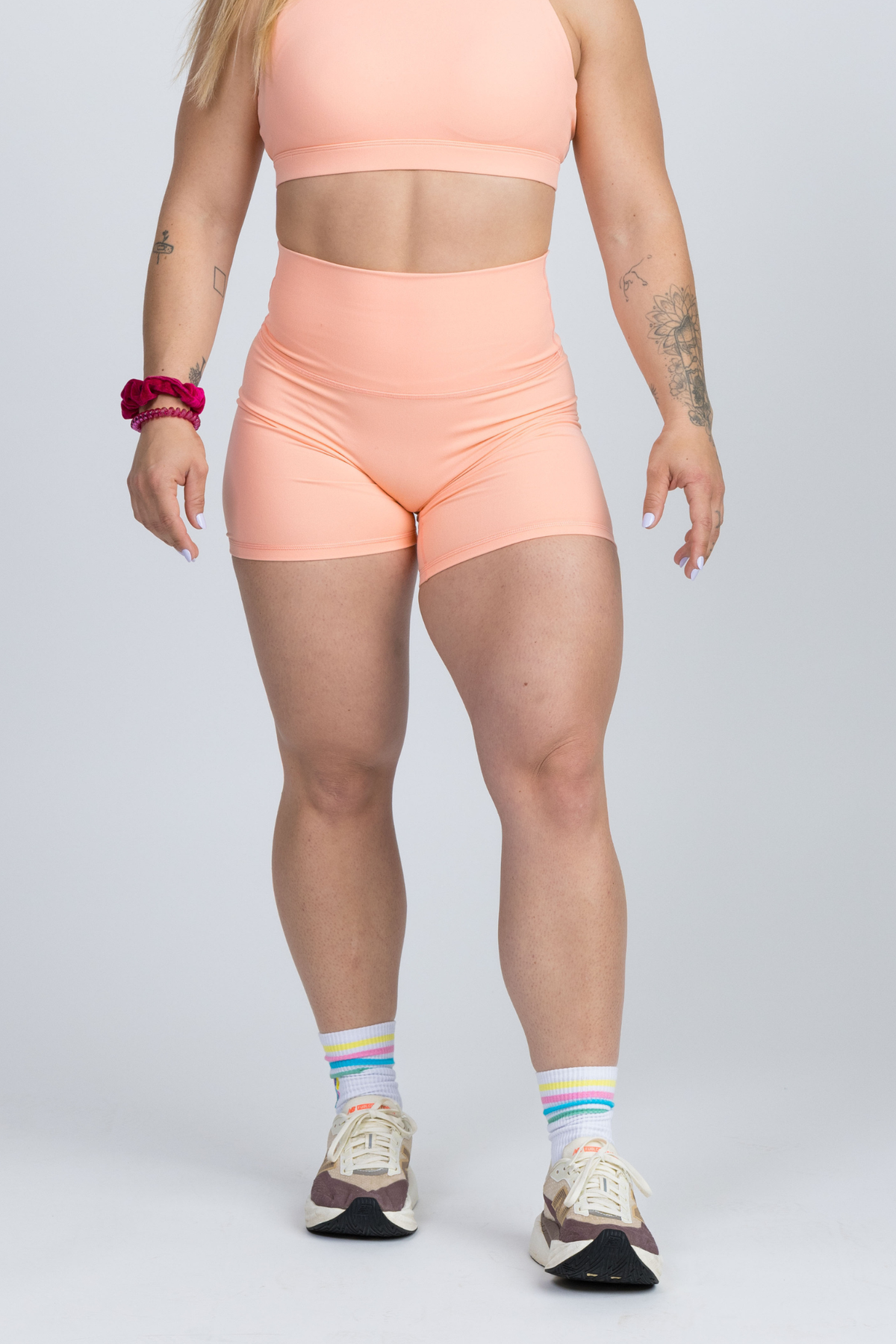 Claire Shorts V3 No Pockets - Peach