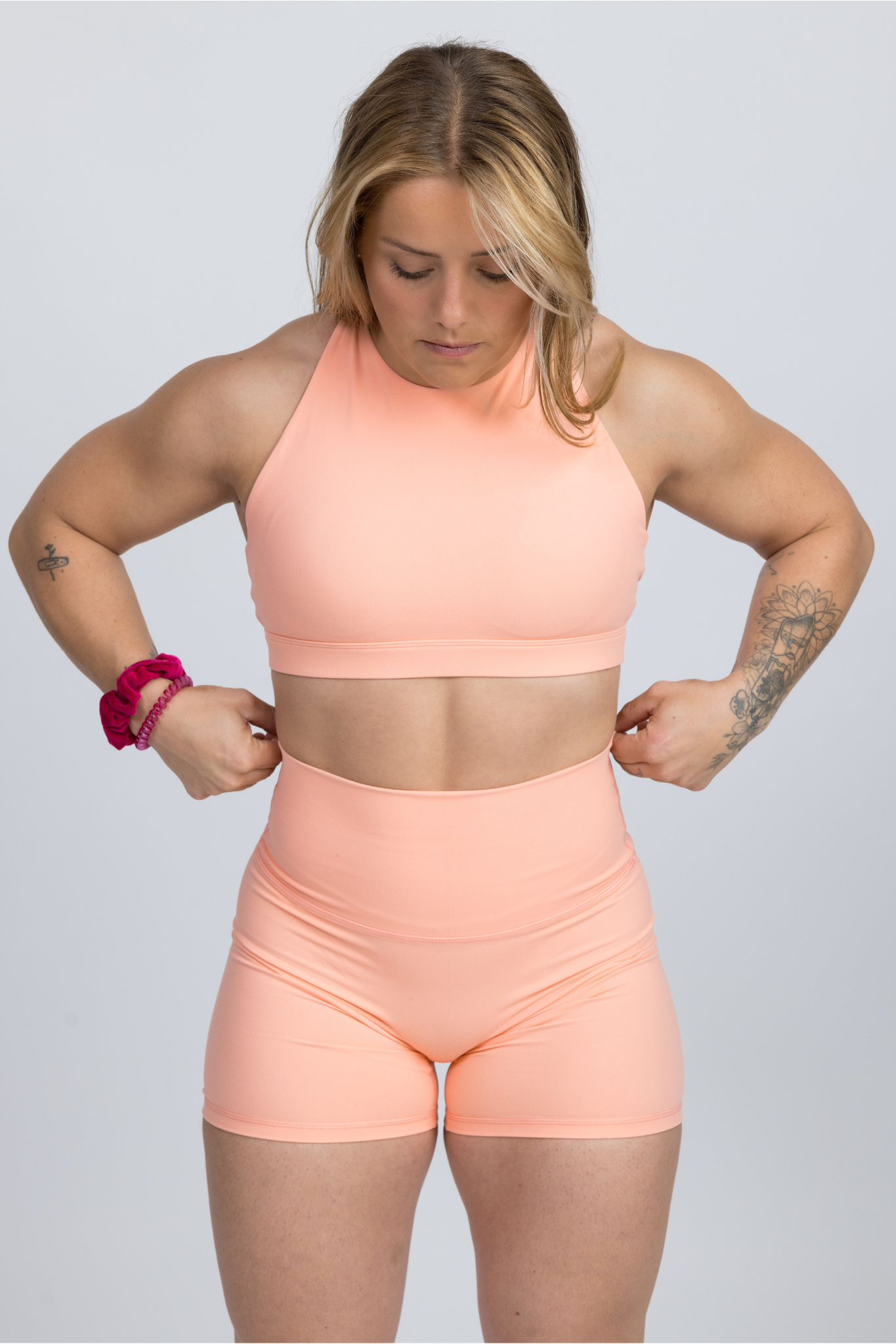 Claire Shorts V3 No Pockets - Peach