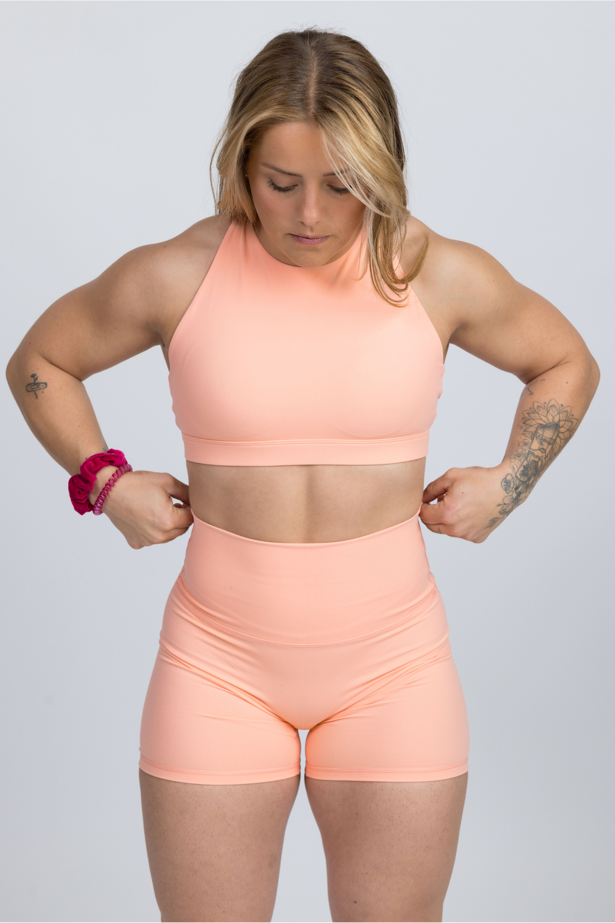 Claire Shorts V3 No Pockets - Peach