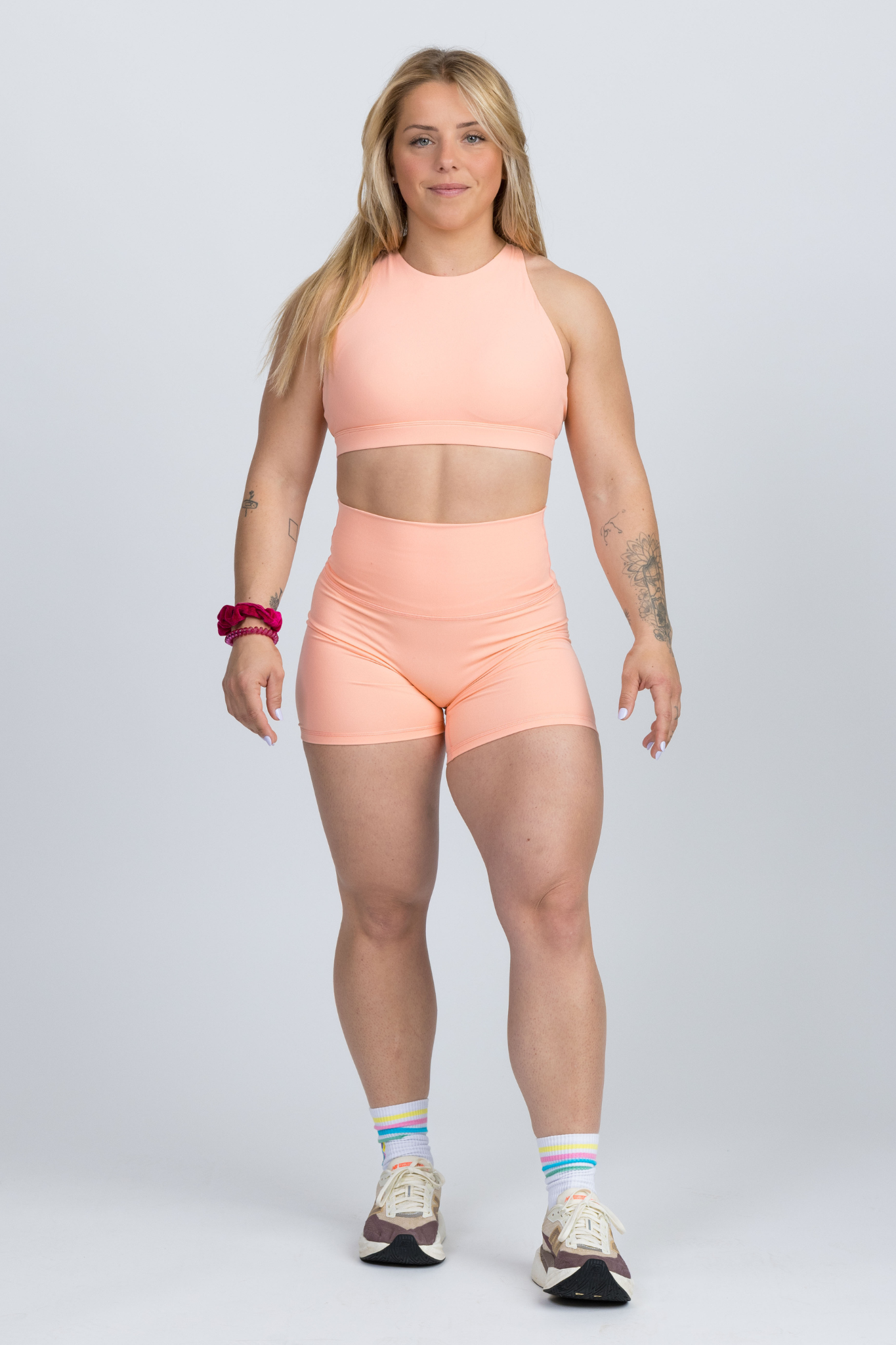 Claire Shorts V3 No Pockets - Peach