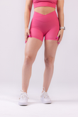 [Final Sale] Sophia Ribbed Shorts -  Pink Doll