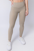 Dalene Regular Leggings - Oat Milk (Non-scrunch)