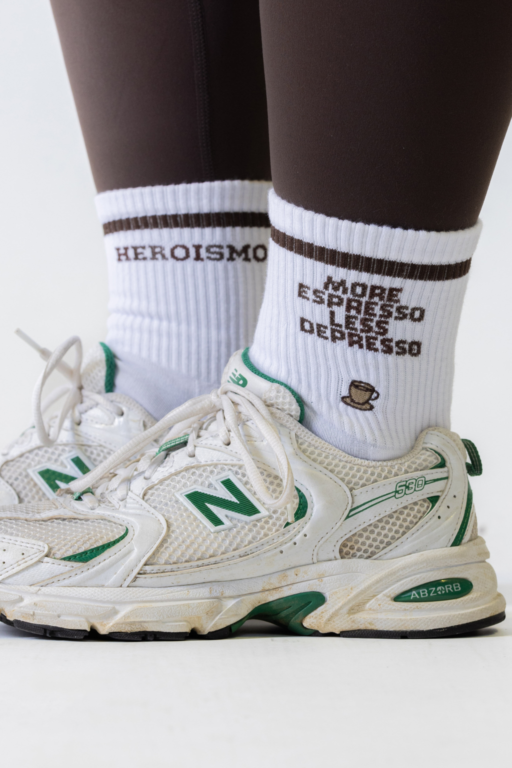 Quarter Socks -  More Espresso