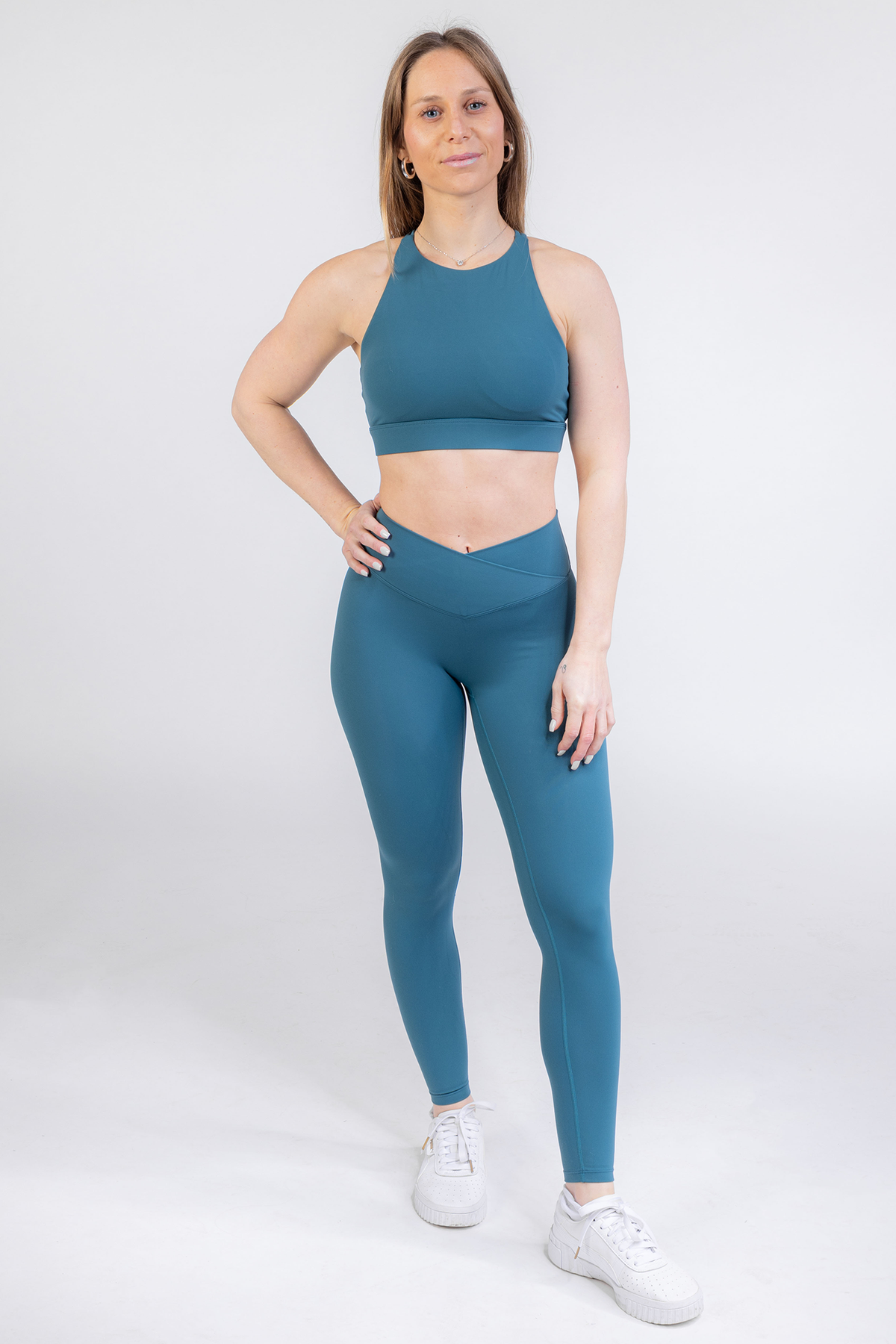 [Final Sale] Alexandra Bra V2 - Peacock Green