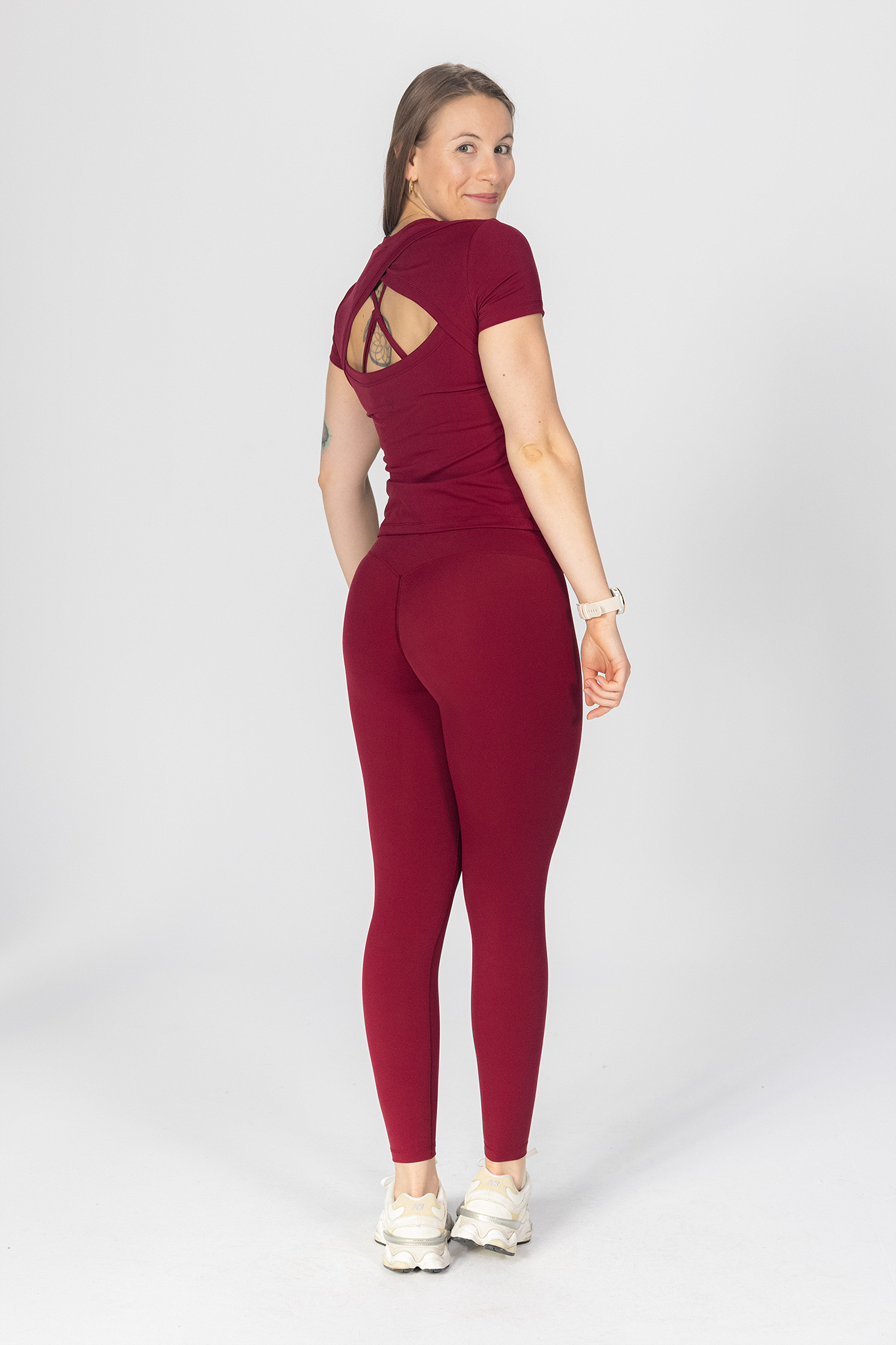 Dalene Leggings - Berry (GluteSculpt)