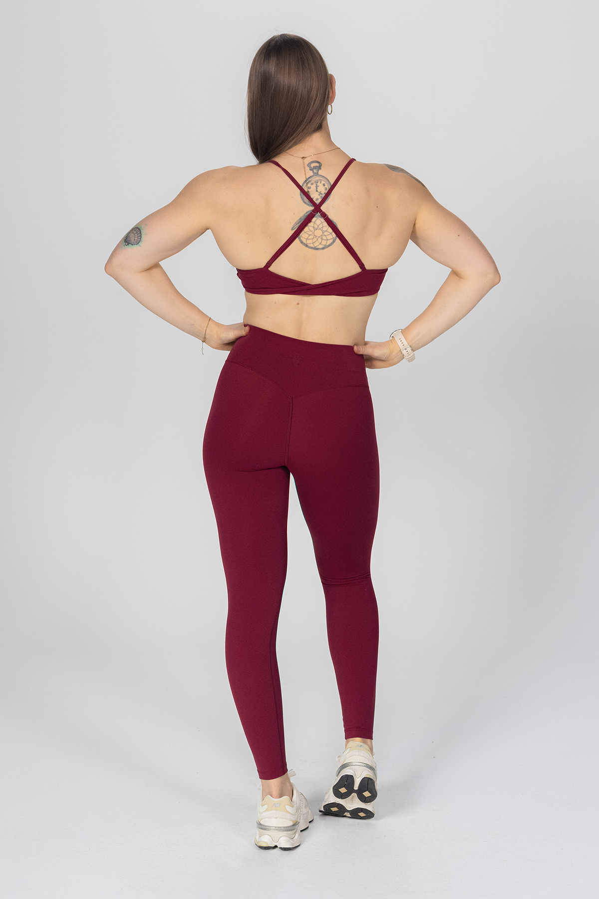 Dalene Leggings - Berry (Glutesculpt Effect)