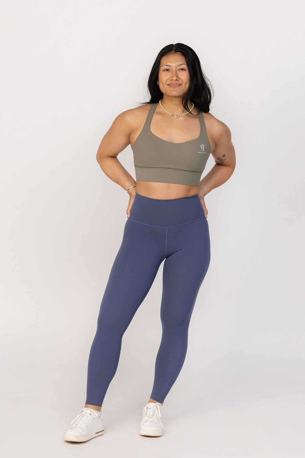 [Final Sale] Chantal Leggings - Denim Blue