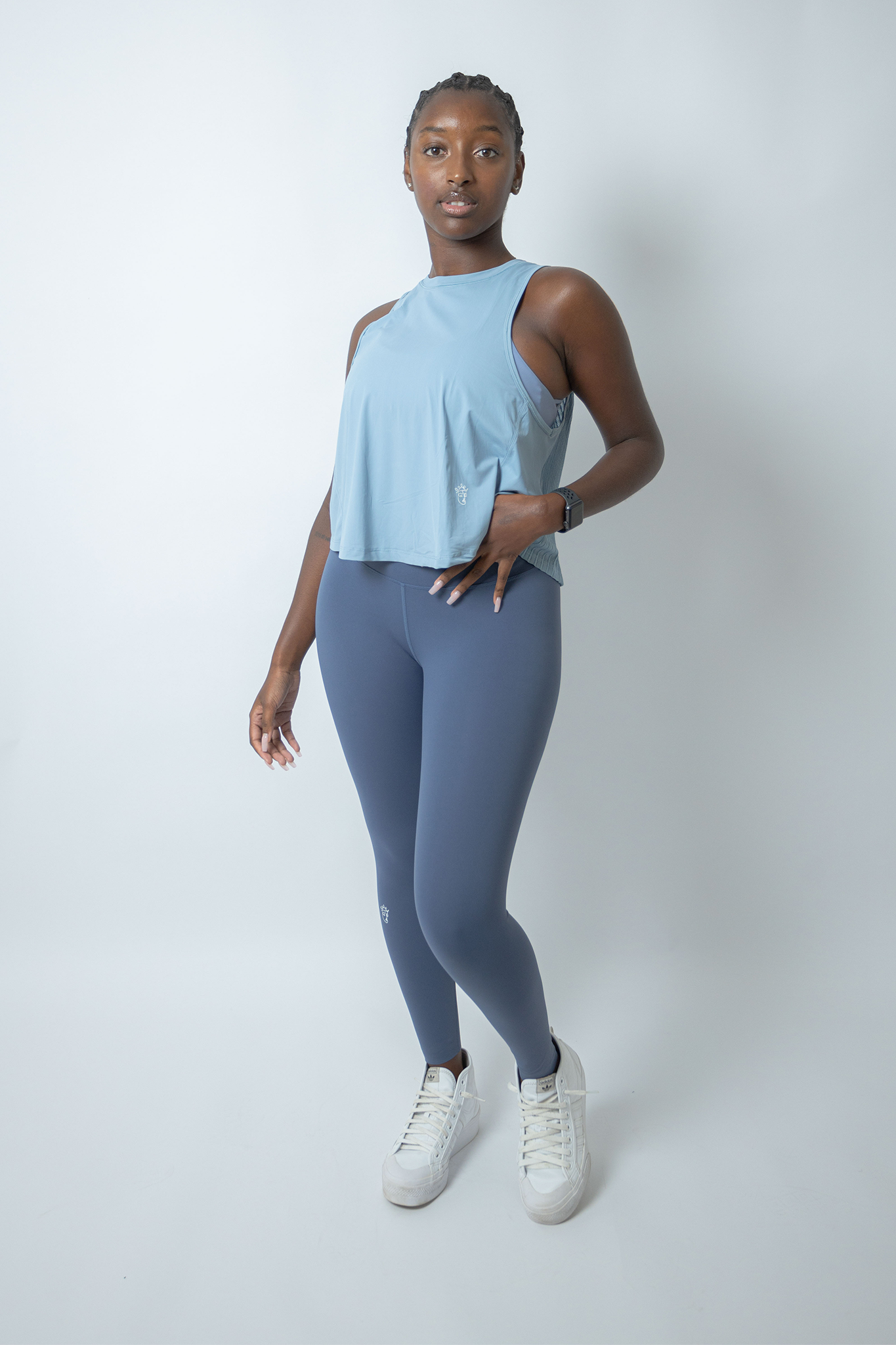 Chantal Leggings - Denim Blue