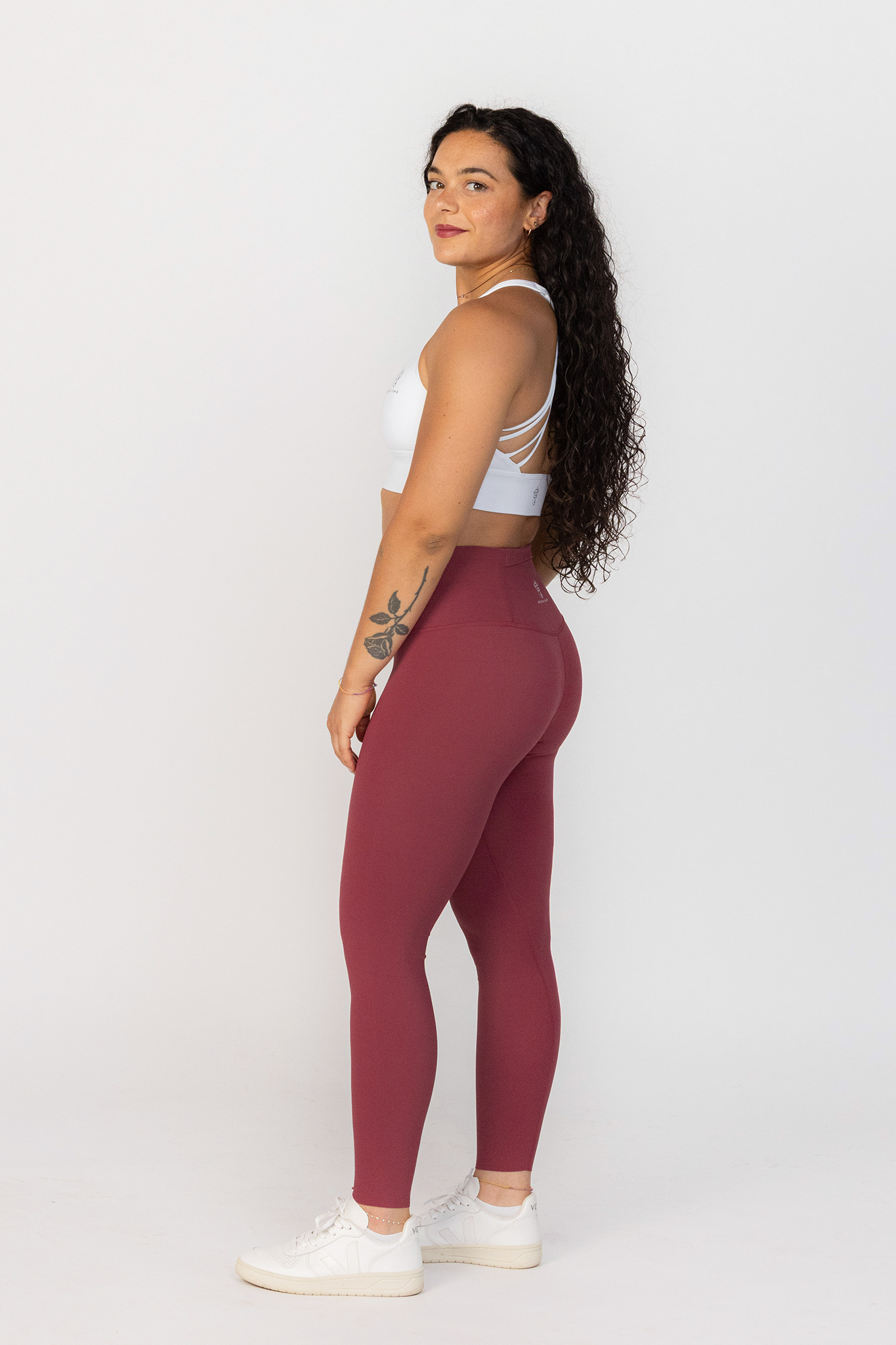 Chantal Leggings - Red Wine