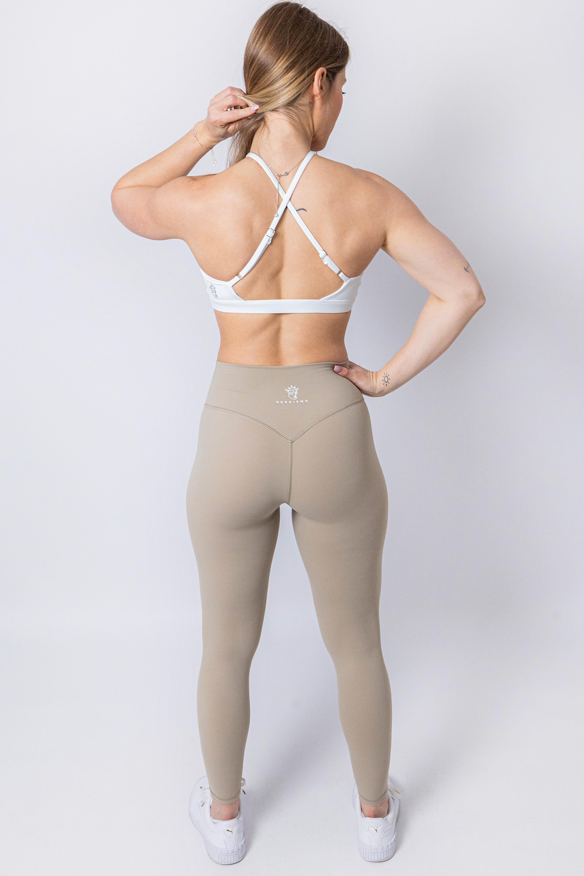 Dalene Leggings Regular - Oat Milk
