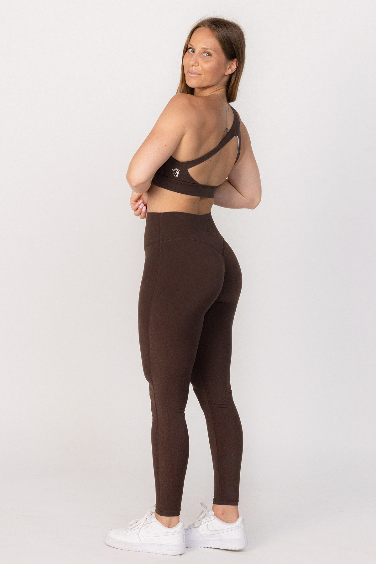 Florine Leggings - Espresso (Hidden Scrunch)