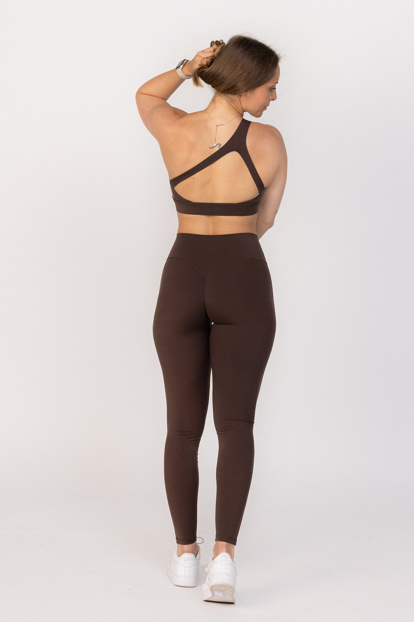 Florine Leggings - Espresso (Hidden Scunch)