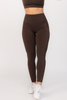 Florine Leggings - Espresso (Hidden Scunch)
