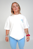 J-P Oversized T-shirt - White