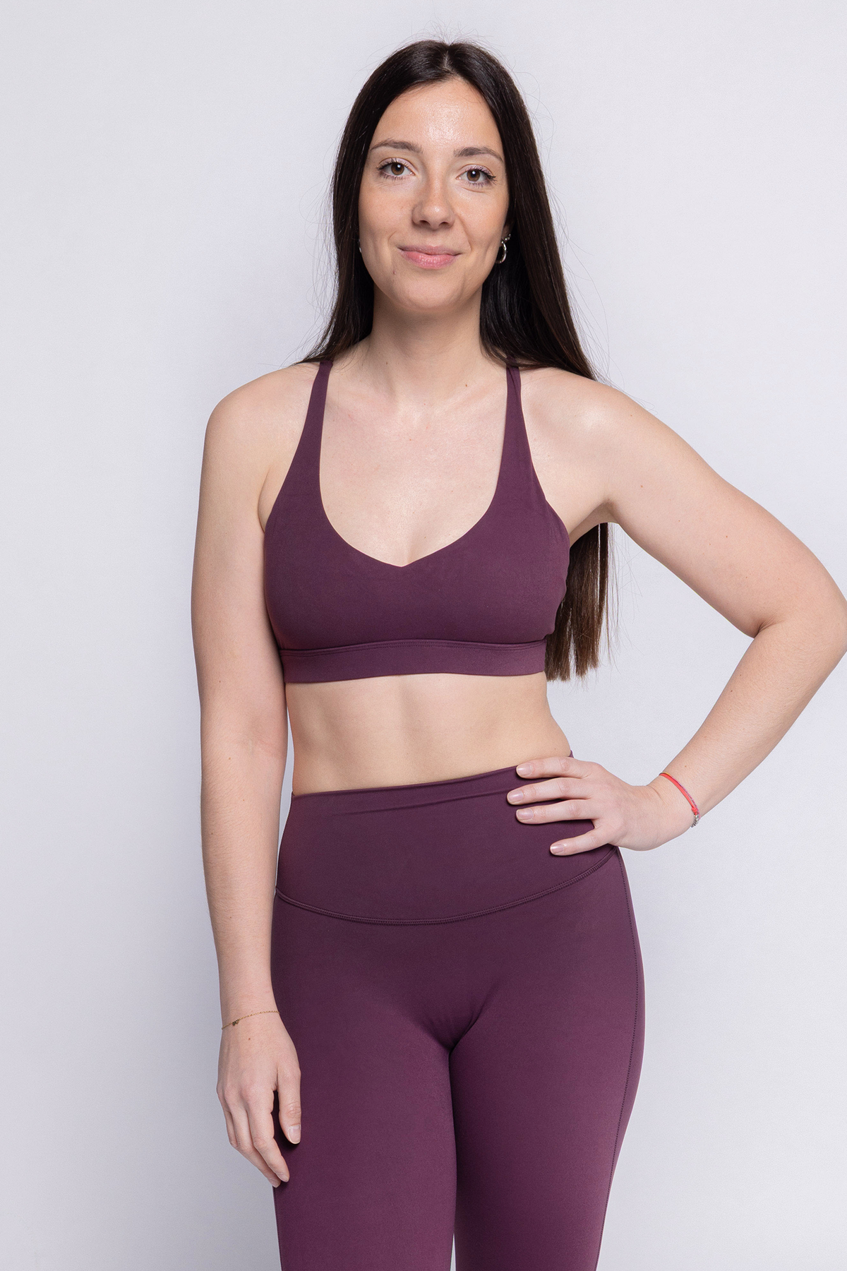 [Final Sale] Lucia Bra - Smocked Cherry