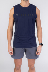 Navid Tank Top - Navy Blue