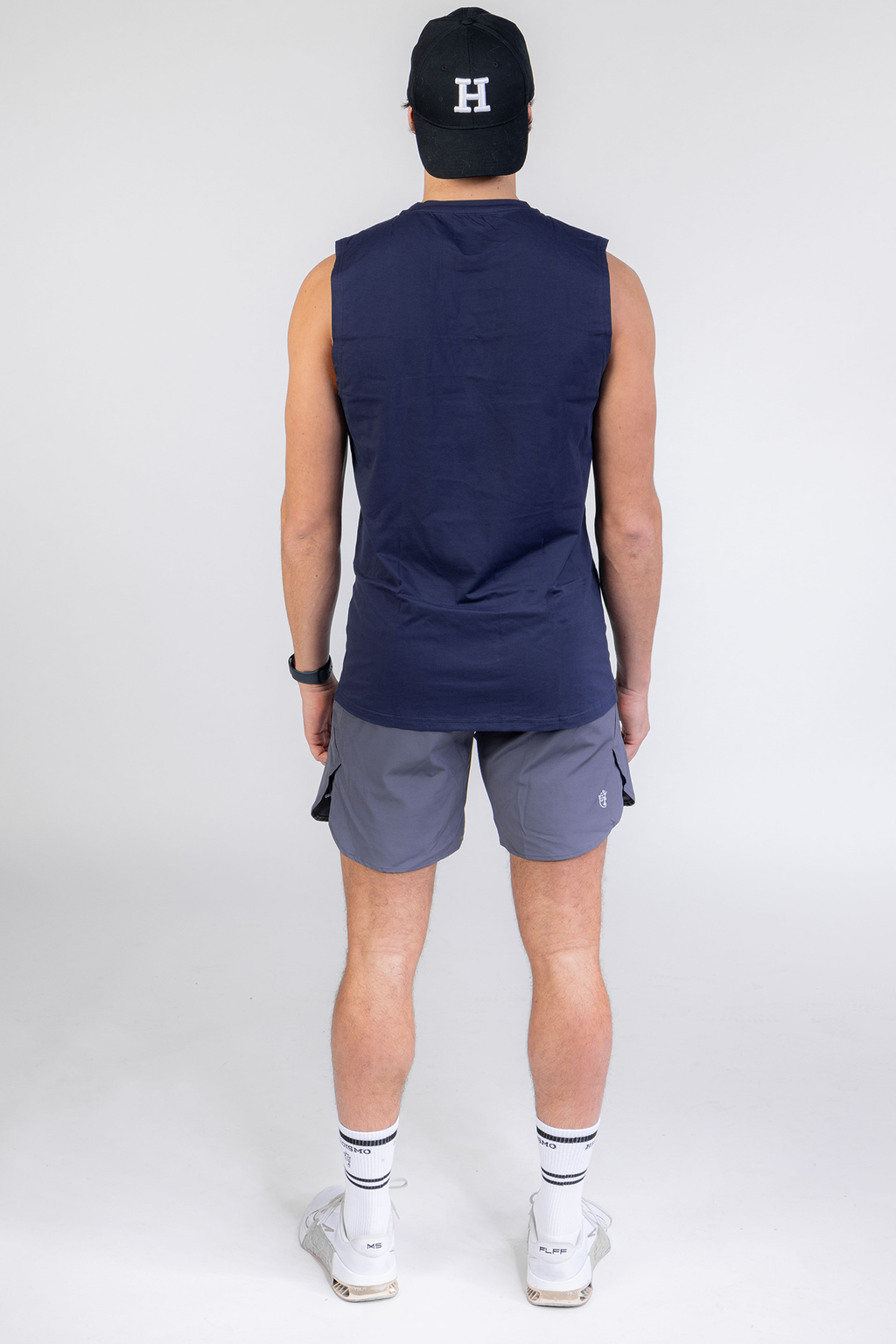 [Final Sale] Navid Tank Top - Navy Blue