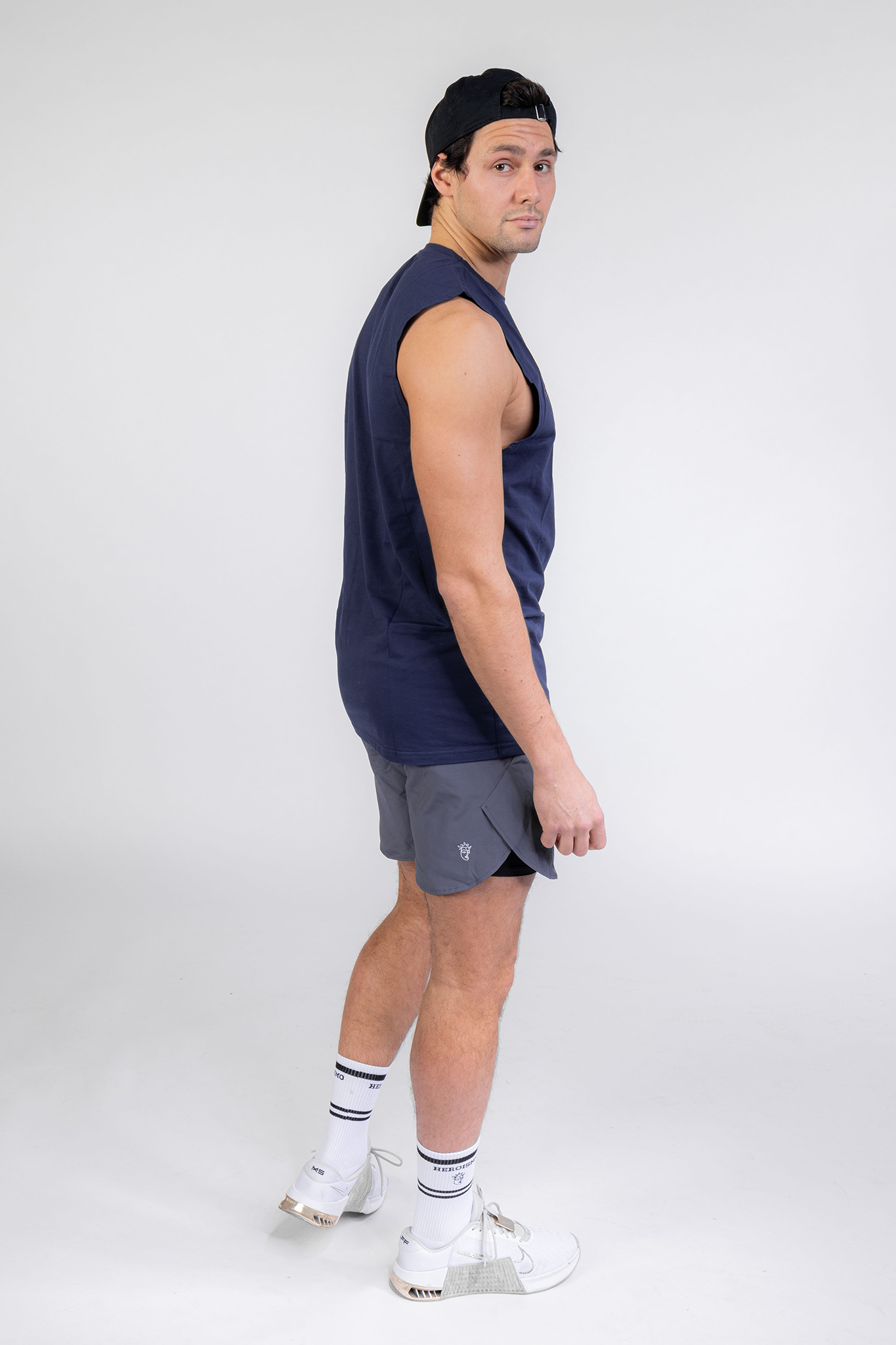 Navid Tank Top - Navy Blue