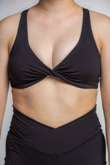 [Final Sale] Justine Bra - Black