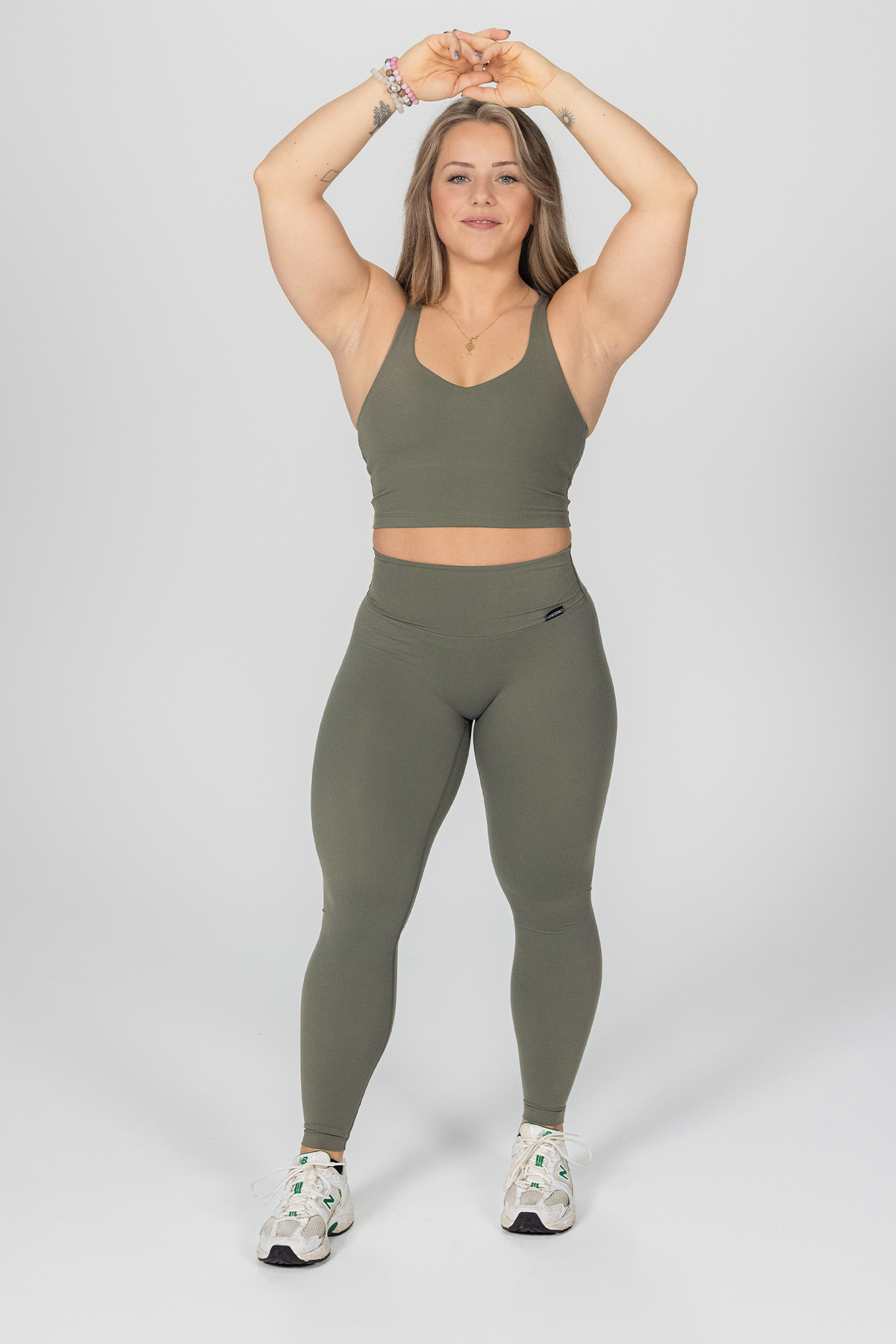 Dalene Leggings - Sage Green (Glutesculpt Effect)