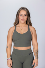 Alizée sports Bra - Sage Green