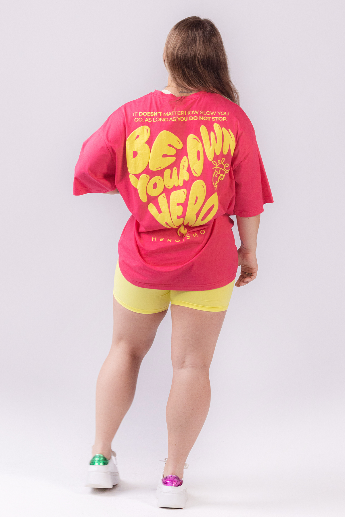 Cruise Oversized T-Shirt - Red pink is the new black