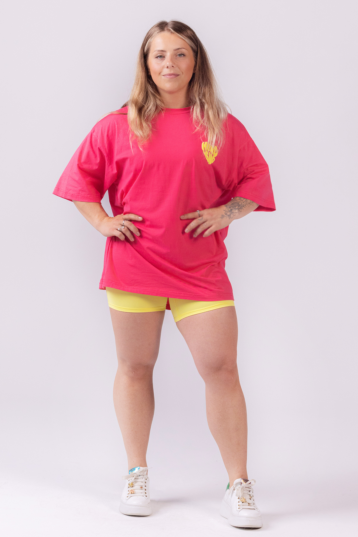 Cruise Oversized T-Shirt - Red pink is the new black
